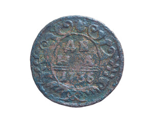 Russian copper coin