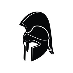 warrior helmet logo template, warrior helmet vector illustration, warrior helmet vector element