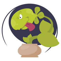 Picture for holiday Halloween. Illustration for internet and mobile website.