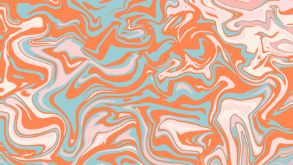 Orange, blue, pink Color Liquid abstract, background, wallpaper
