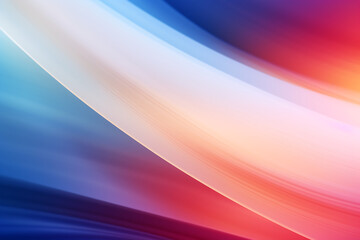 Obraz premium multi-colored abstract background, smooth lines, waves, rainbow color,AI_Generated