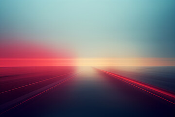 AI Generated, multi-colored abstract background, smooth lines, waves, rainbow color,