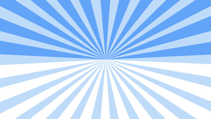 Rays white and blue as background