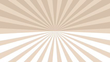 Rays white and beige as background