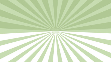 Rays white and green as background