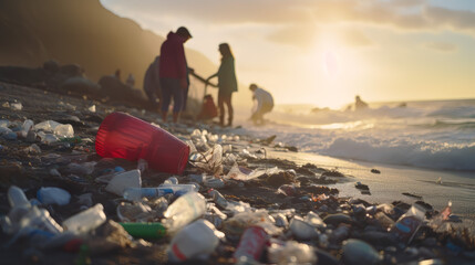 Ocean Cleanup Initiatives, Plastic in the Ocean, Micro Plastic, Ocean Pollution, Generative AI