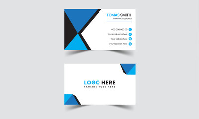 Creative modern and  professional outstanding business card and visiting card design