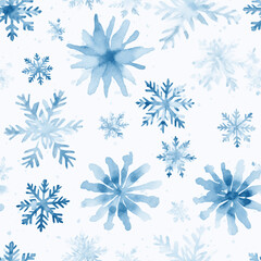 Fototapeta na wymiar set of snowflakes