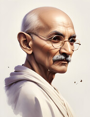 Mahatma Gandhi, Father of nation