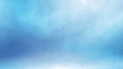 Soft Blue Gradient Background with Cold Tones
