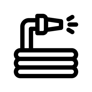 water hose line icon. vector icon for your website, mobile, presentation, and logo design.