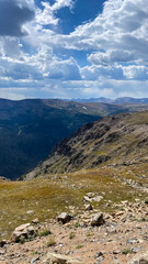 Rocky Mountains on Trail Ridge Road in Rocky Mountain National Park