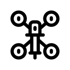 drone line icon. vector icon for your website, mobile, presentation, and logo design.