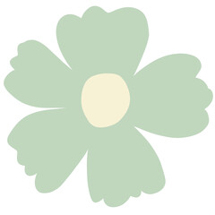 flower isolated cute and minimal