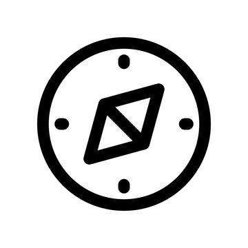 compass line icon. vector icon for your website, mobile, presentation, and logo design.