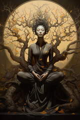 Goddess in zen