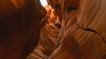 Antelope Canyon rocks and textures