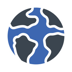 Earth planet Icon 