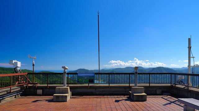 城崎温泉ロープウェイ山頂駅屋上展望台1