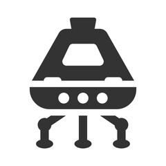 Aerospace capsule Icon