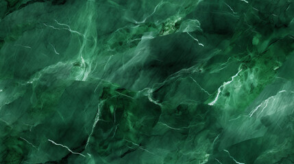 Seamless pattern background of a green marble texture backdrop