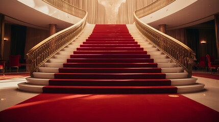 red carpet in a hall