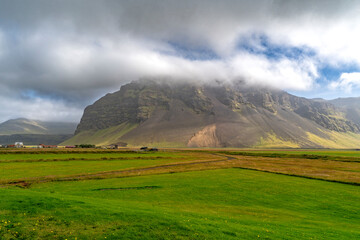 landscape in the mountains in Iceland