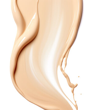 Skin foundation swatch