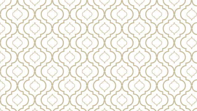 Seamless moroccan pattern Background texture For fabric, background, surface design, packaging. Vector illustration	