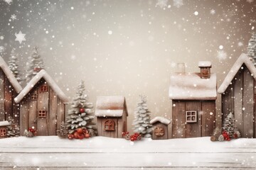 A festive vintage christmas background.
