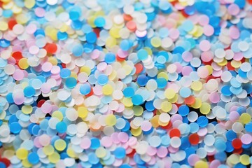 Fototapeta na wymiar Colorful confetti and glitter background.