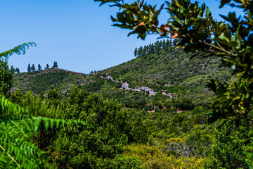 Paisaje en la Isla de la Gomera.