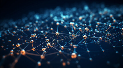 AI-Powered Big Data Visualization in Blue: An Abstract Cybernetic Plexus for Scientific Analysis