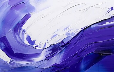 Blue and purple abstract painting background