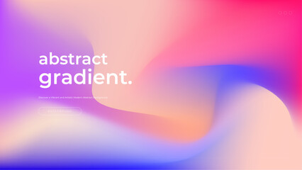 Colorful gradient background abstract vibran