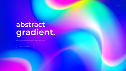 Vector abstract colorful blend gradient background