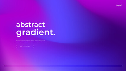 Vector blue and purple gradient trendy background abstract