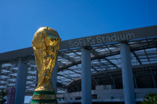 The USA, Los Angeles, 7 September 2023: SoFi Stadium in Los Angeles is a state-of-the-art sports and entertainment venue that opened in 2020. It will host the 2026 World Cup games. 
