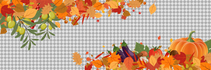 Happy Thanksgiving Day cartoon style vector illustration. Design for banner, flyer, invitation card, coupon, voucher