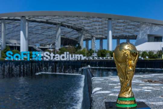 The USA, Los Angeles, 7 September 2023: SoFi Stadium in Los Angeles is a state-of-the-art sports and entertainment venue that opened in 2020. It will host the 2026 World Cup games. 