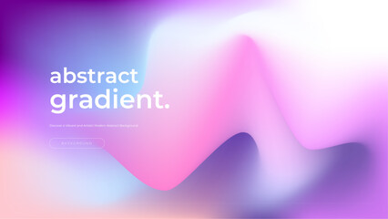 Gradient colorful abstract background vector