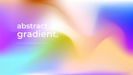 Trendy gradient background colorful abstract