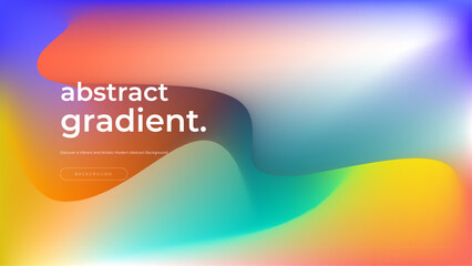 Abstract background colorful gradient vector