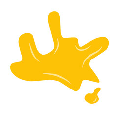 Obraz premium oil spill elements