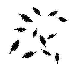 Leaf Group Silhouette 