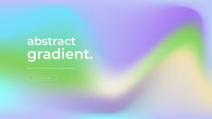 Trendy gradient background colorful abstract