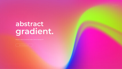 Abstract background colorful gradient vector