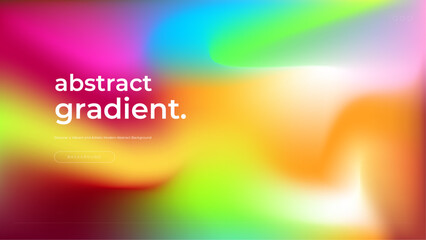 Colorful gradient background design abstract