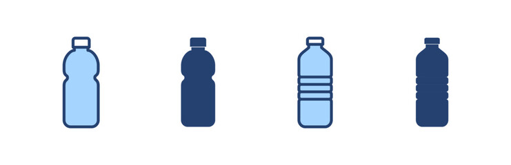 Bottle icon vector. bottle sign and symbol