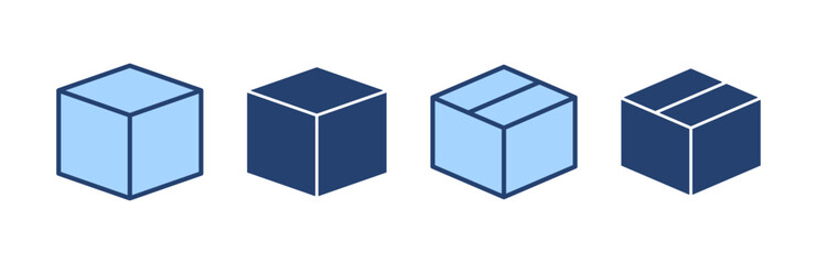 Box icon vector. box sign and symbol, parcel, package